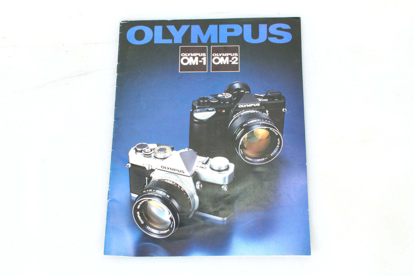 Rare Vintage Original 1978 Olympus OM-1 OM-2 35mm SLR Camera Brochure