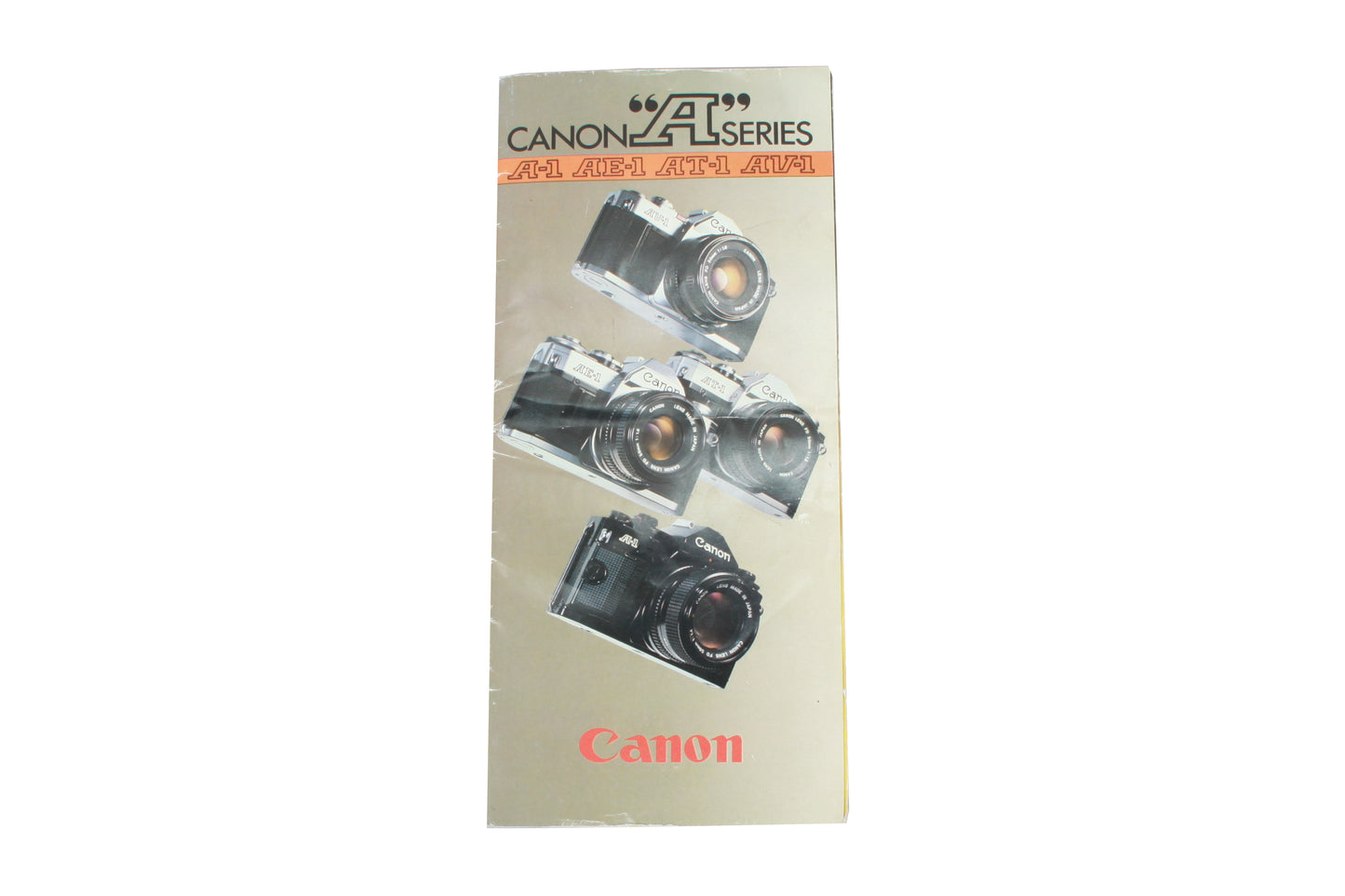 Canon A-1/AE-1/AT-1/AV-1 Brochure