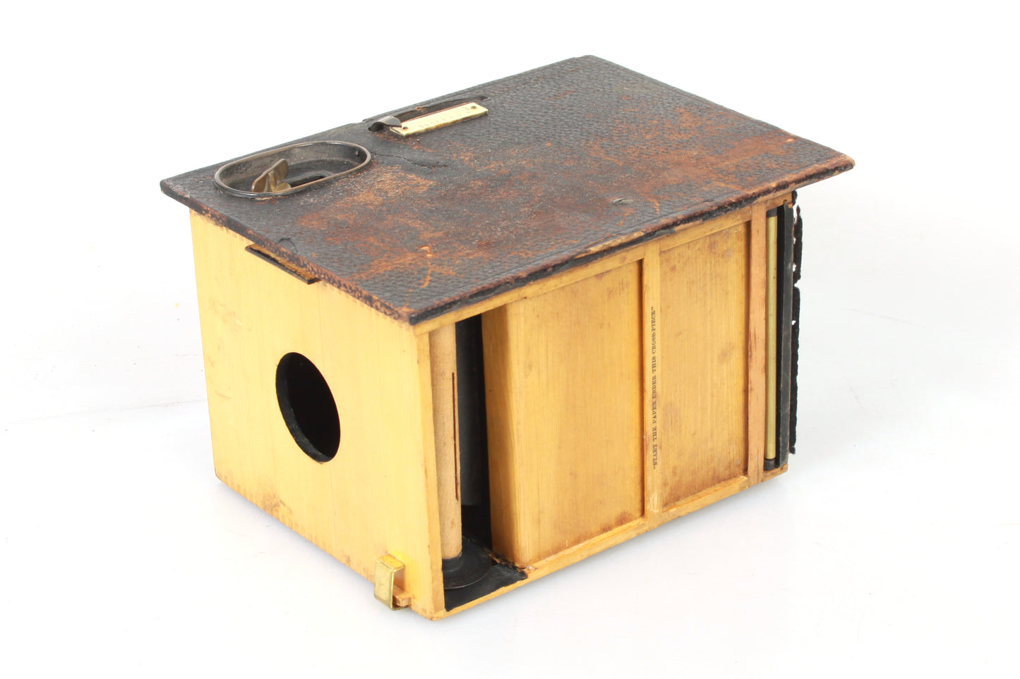 No. 4 Bullseye Kodak 1896 Antique Box Camera
