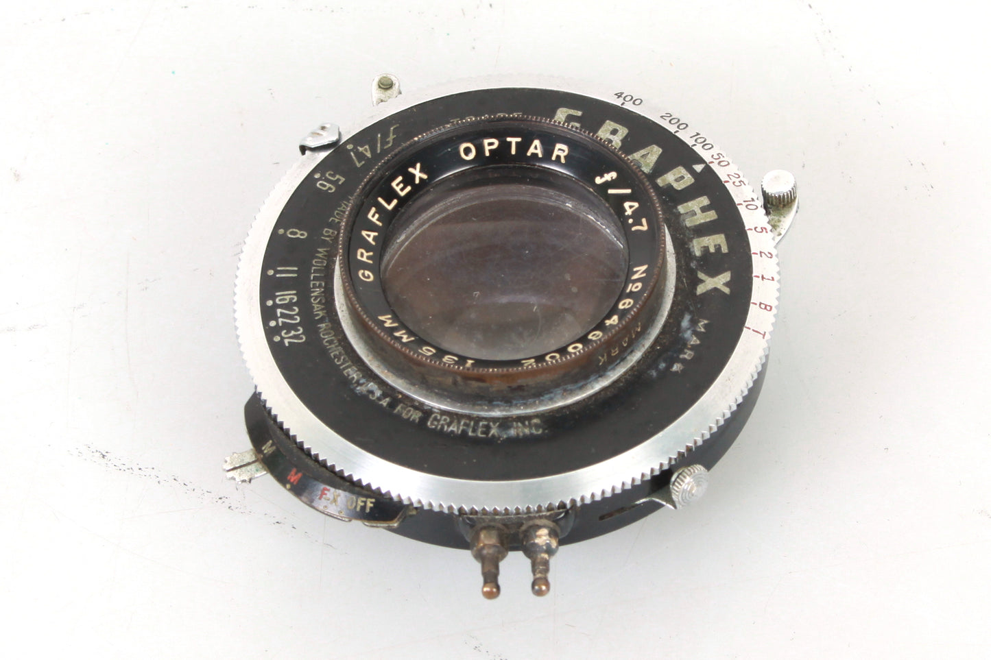 135mm F4.7 4x5 Graflex Optar View Camera Lens