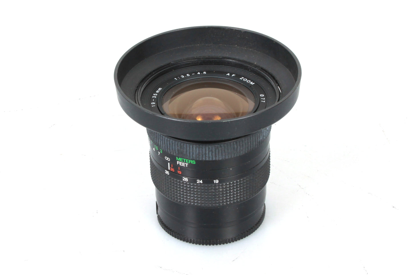 19-35mm F/3.5-4.5 AF Phoenix Wide Angle Zoom Lens for Minolta Maxxum w Hood