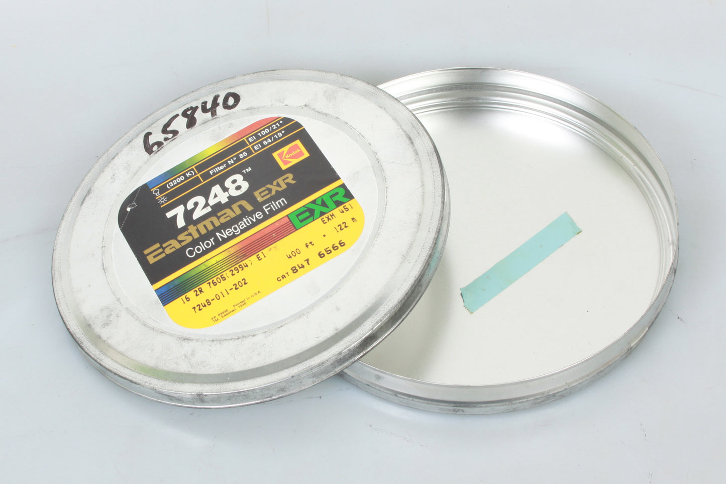 Movie Film Can Kodak Eastman 16mm/35mm Set of 3