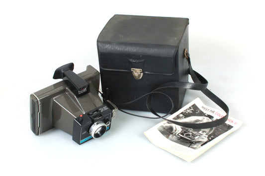 Vintage Polaroid Camera w Manual in Original Case