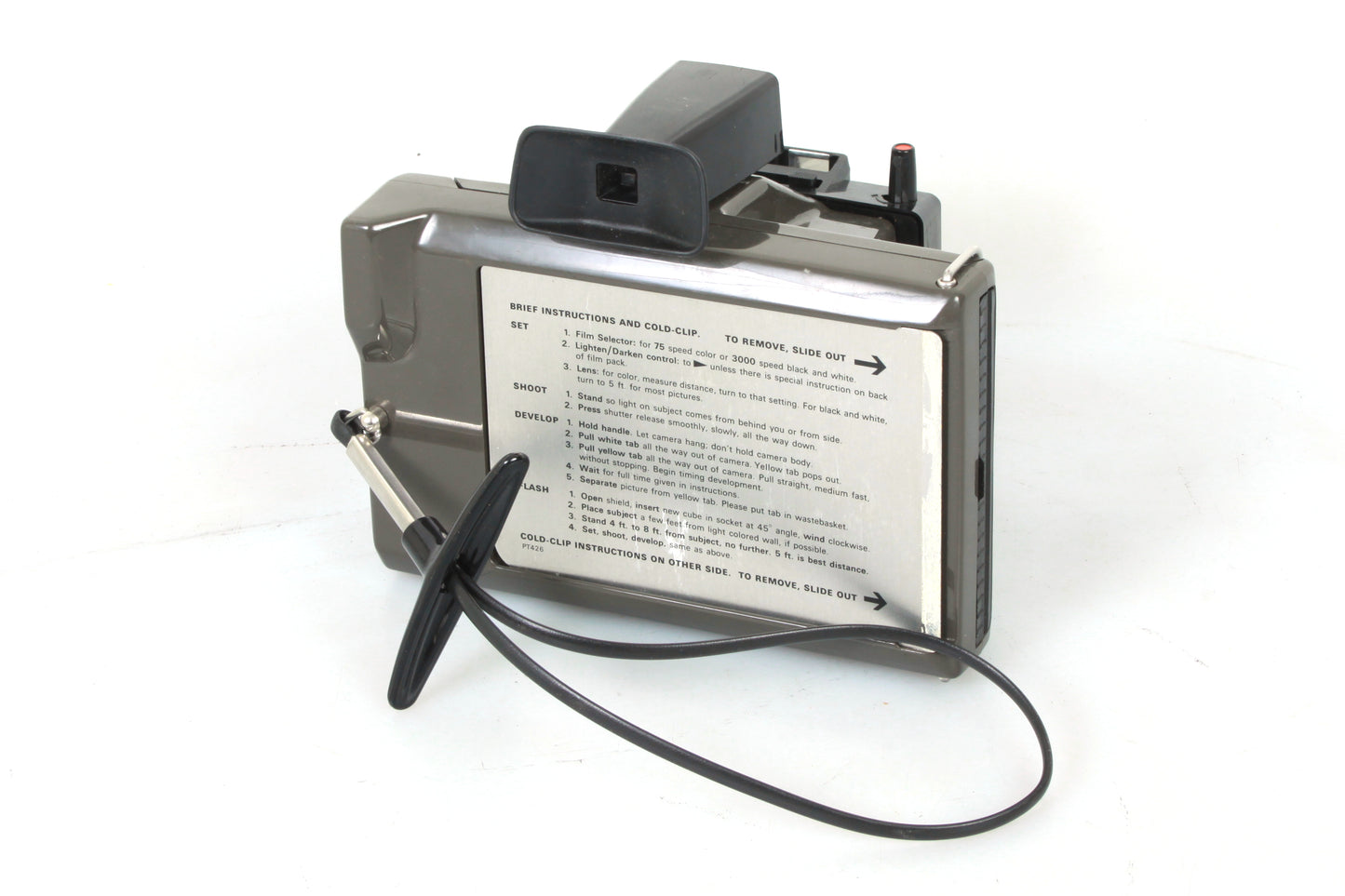 Vintage Polaroid Camera w Manual in Original Case