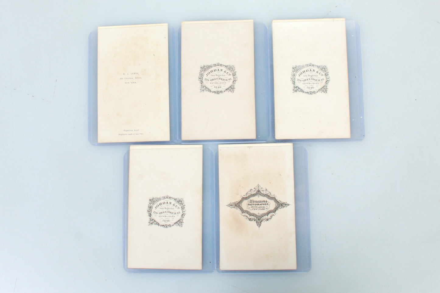 Civil War Era CDVs New York Set 5