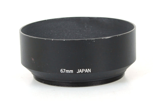 67mm Metal Lens Hood for Standard & Tele Lenses SLR & DSLR Lens Vintage