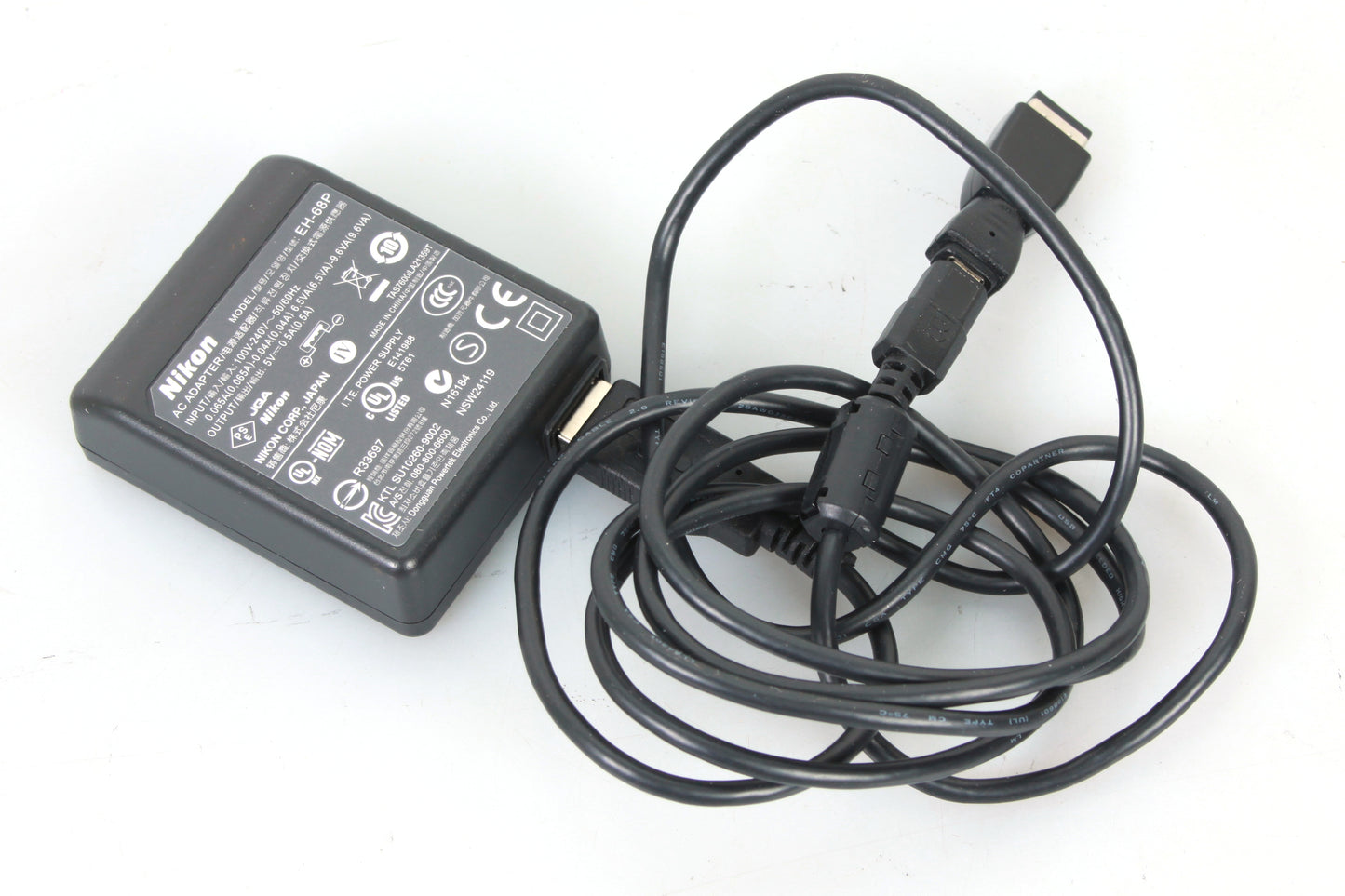 Nikon EH-68P AC USB Battery Charger Adapter for Coolpix Cameras Genuine Original