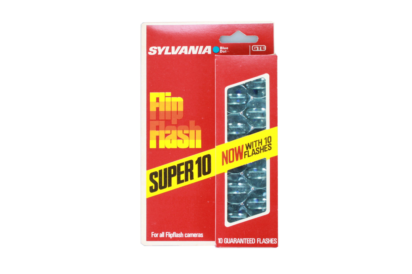 Sylvania Blue Dot Flip Flash Super 10 Flashes