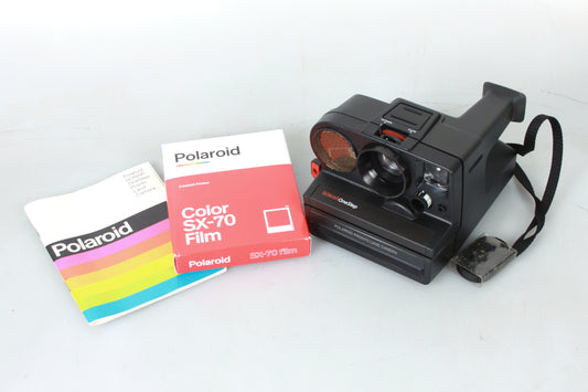 Polaroid Sonar One Step Pronto Land Camera w Manual & Color Film