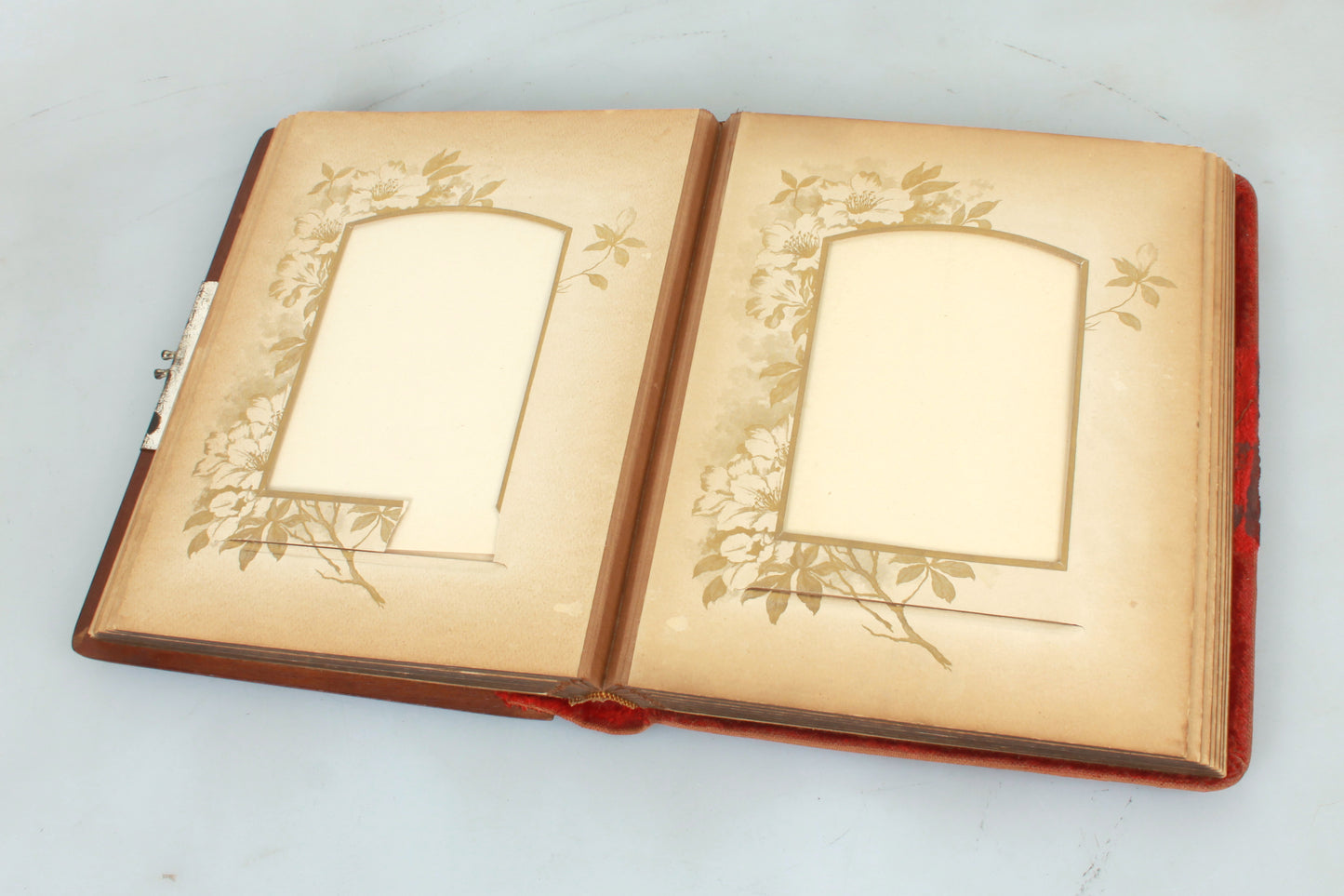 Vintage Photo Album for Cabinet Cards 1870s