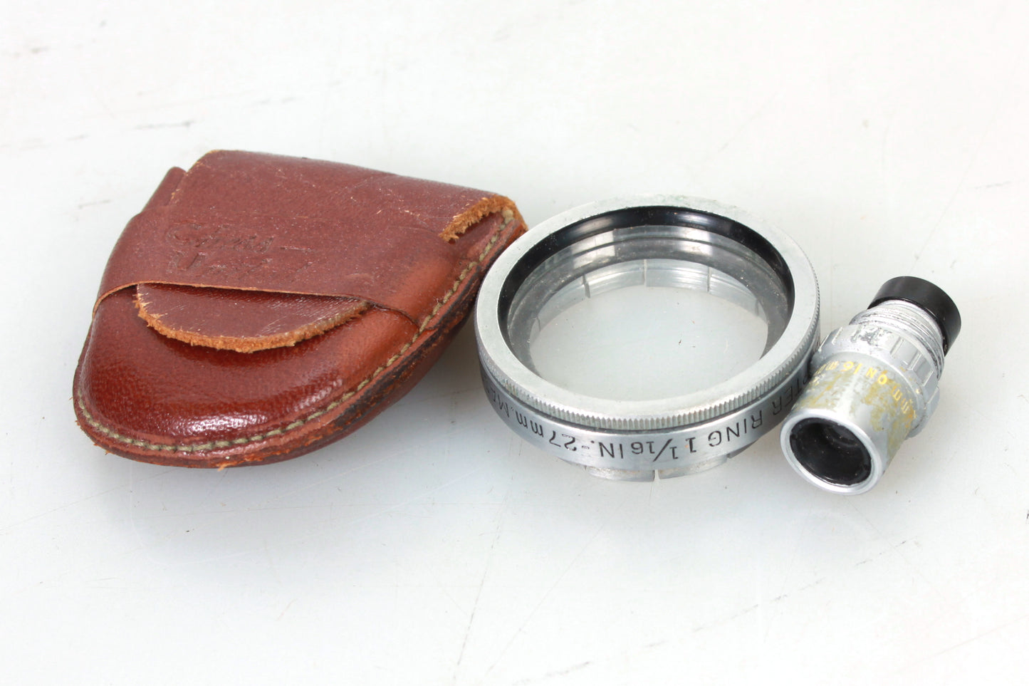 16mm Electric Eye Camera Bell & Howell w Case, 2x Telephoto, Finder, Filter