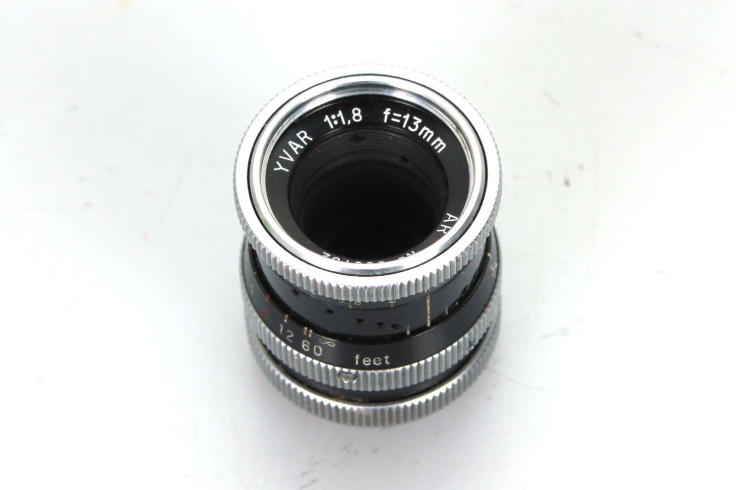 Kern Paillard Yvar F1.8 13mm AR Lens for D-Mount Lens w Front Cap