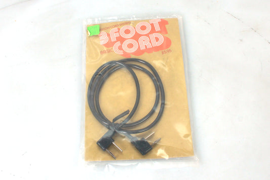 Flash Cord Household (AC) to Household (AC) 3ft
