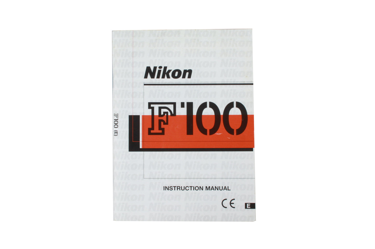 Nikon F-100 Instruction Manual
