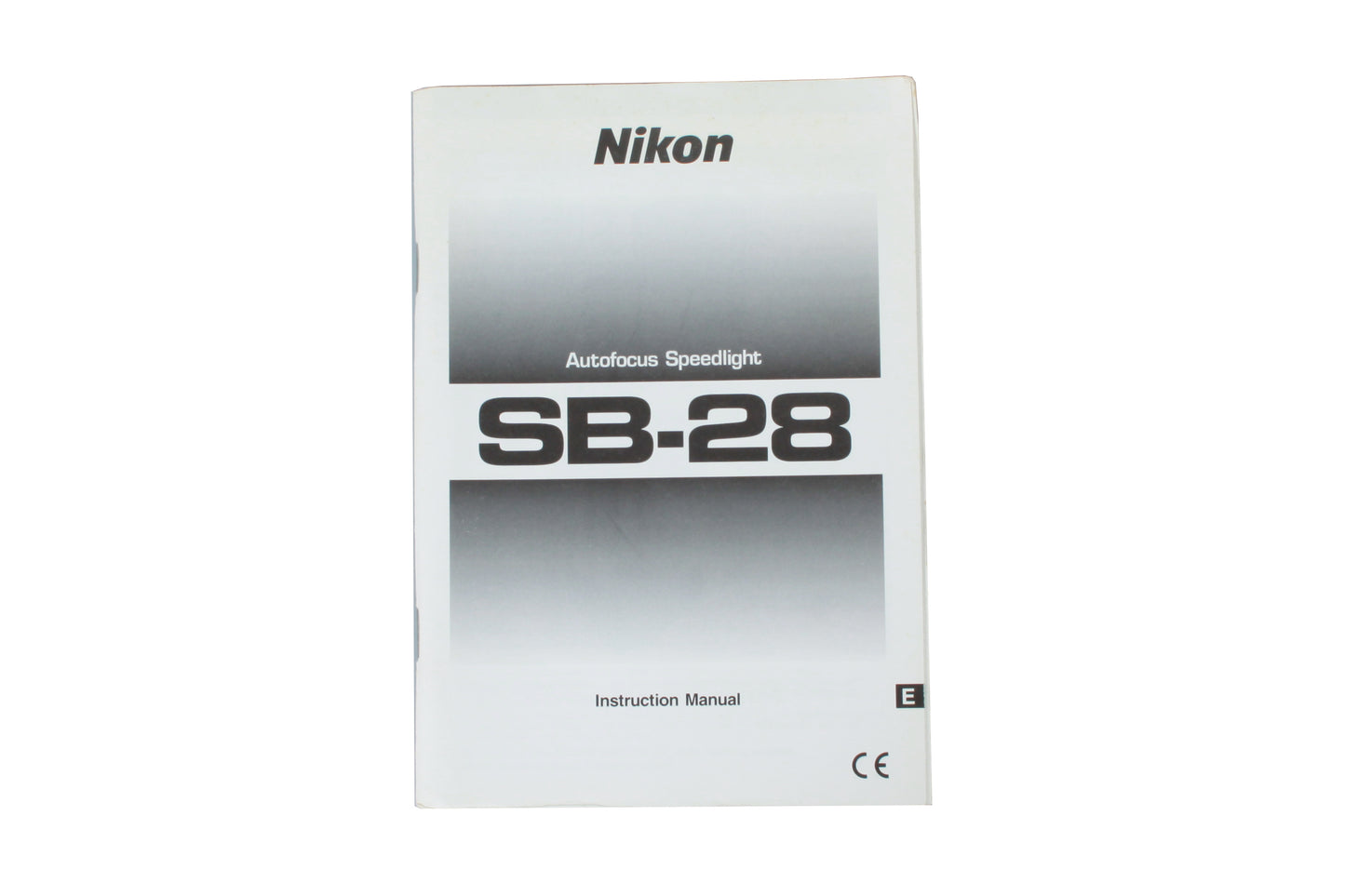 SB-28 Nikon Speedlight Flash Instruction Owners Manual Guide Vintage