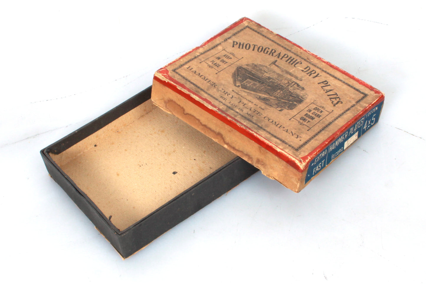 Photographic Dry Plate Boxes Vintage