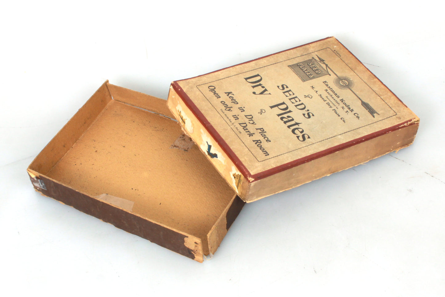 Photographic Dry Plate Boxes Vintage