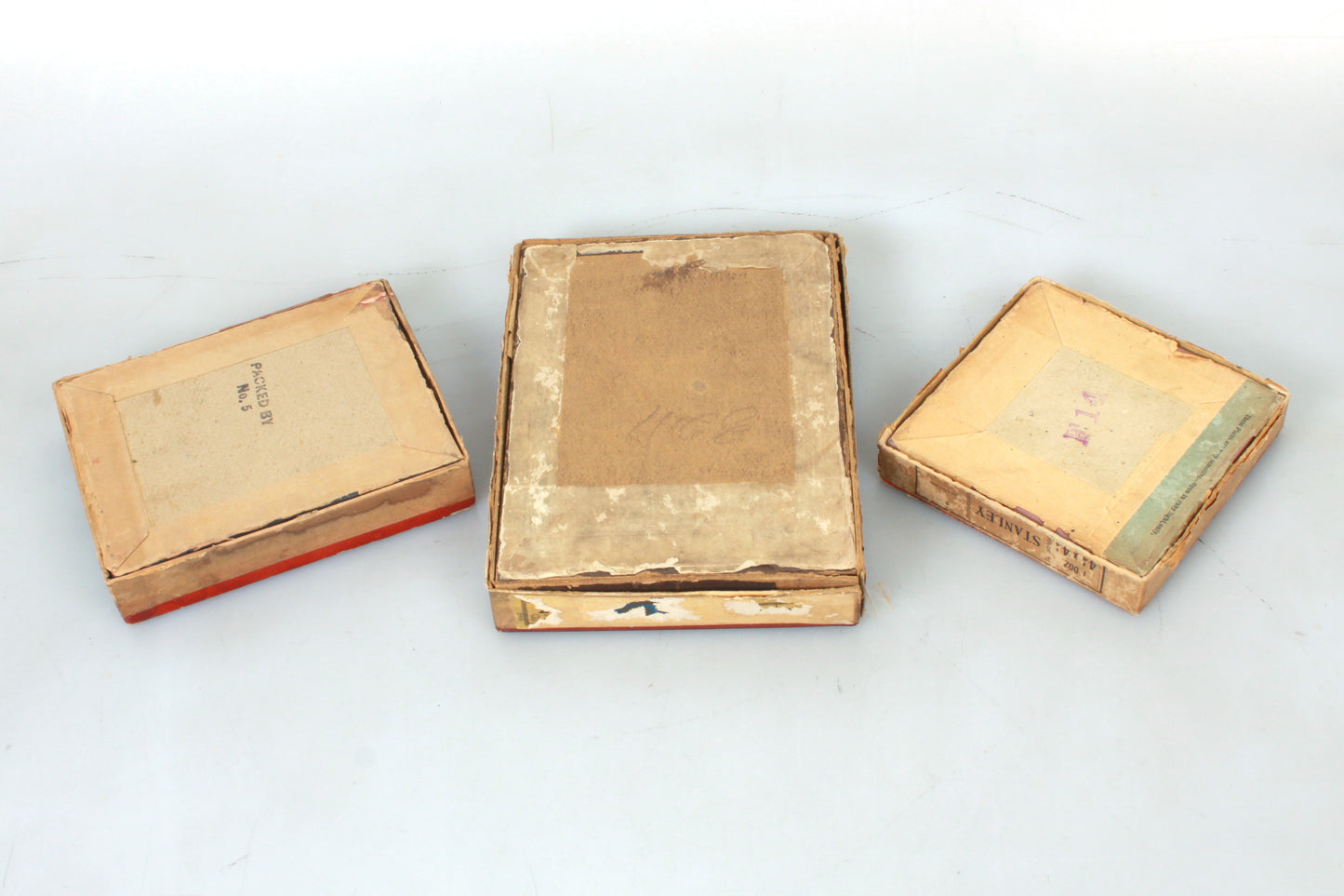 Photographic Dry Plate Boxes Vintage