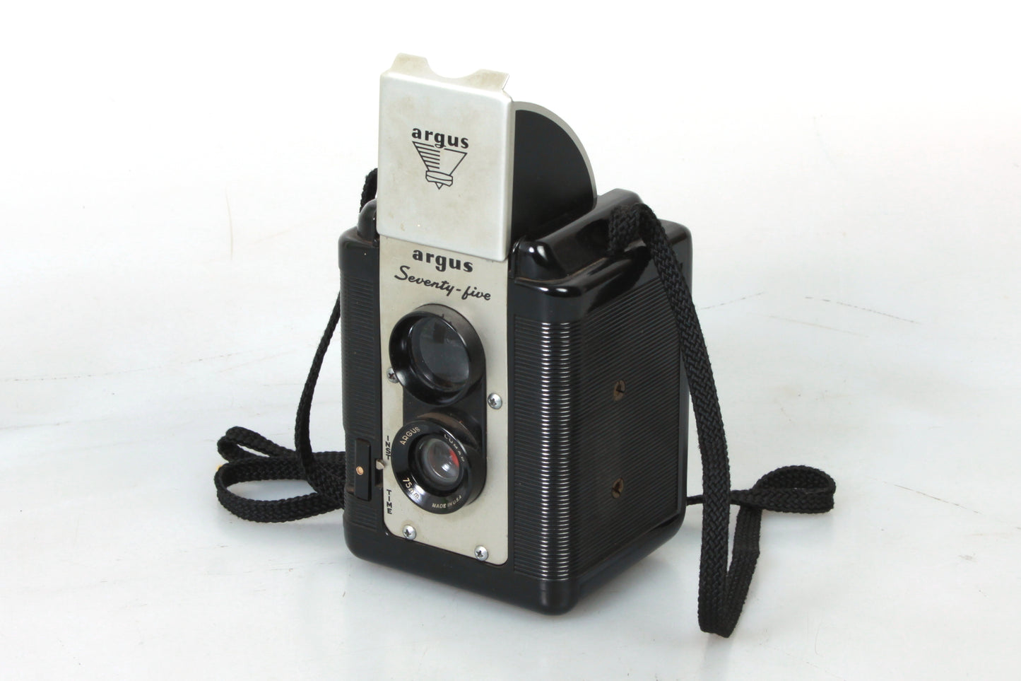 Argus Seventy-Five Art Deco TLR Camera W/ Original Case & Strap
