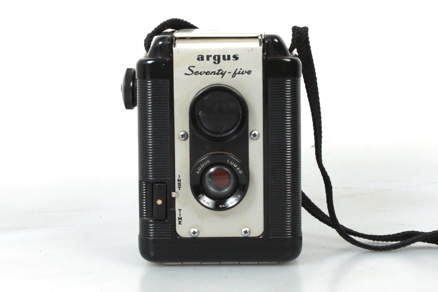 Argus Seventy-Five Art Deco TLR Camera W/ Original Case & Strap