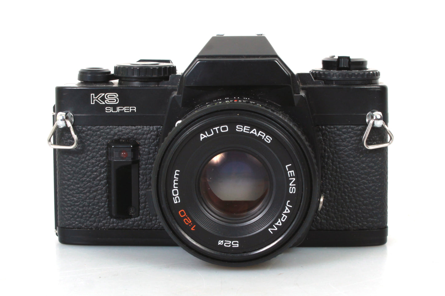 Sears KS 35mm Student Camera W 50mm Lens & Manual & New Battery