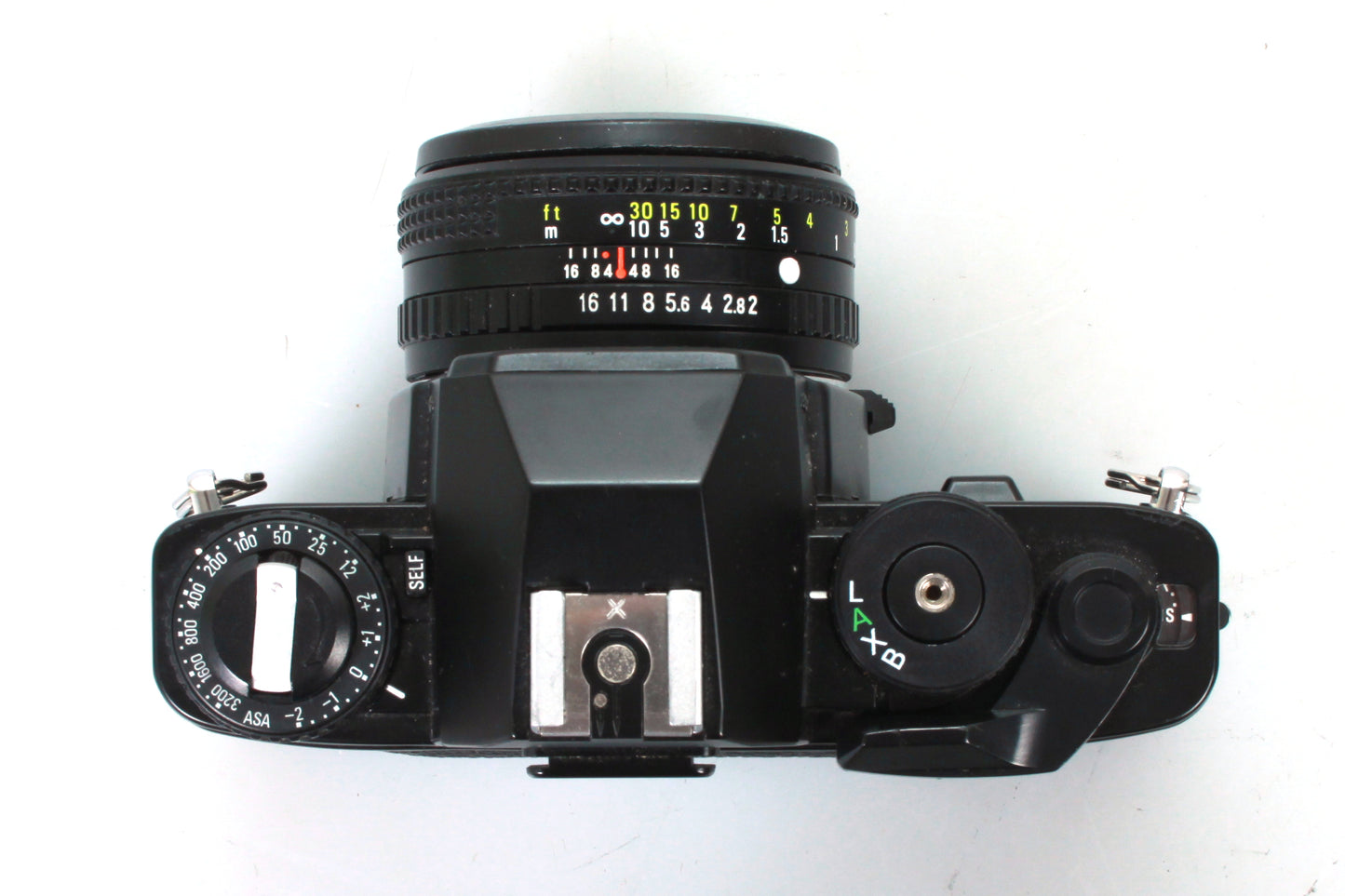 Sears KS 35mm Student Camera W 50mm Lens & Manual & New Battery