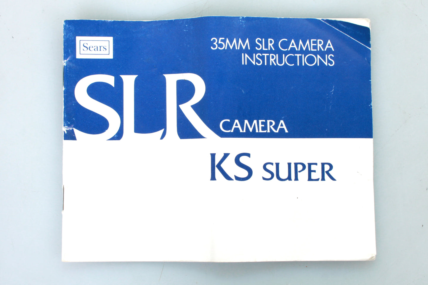 Sears KS 35mm Student Camera W 50mm Lens & Manual & New Battery