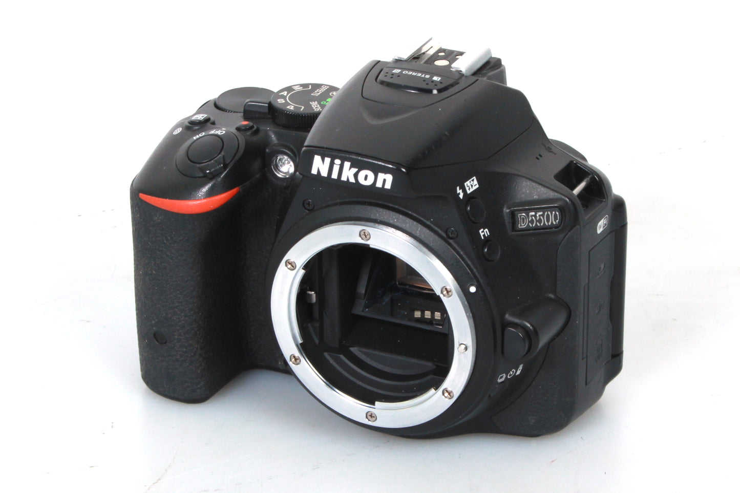 For Parts - Nikon D5500 24.2MP Digital SLR Camera Black