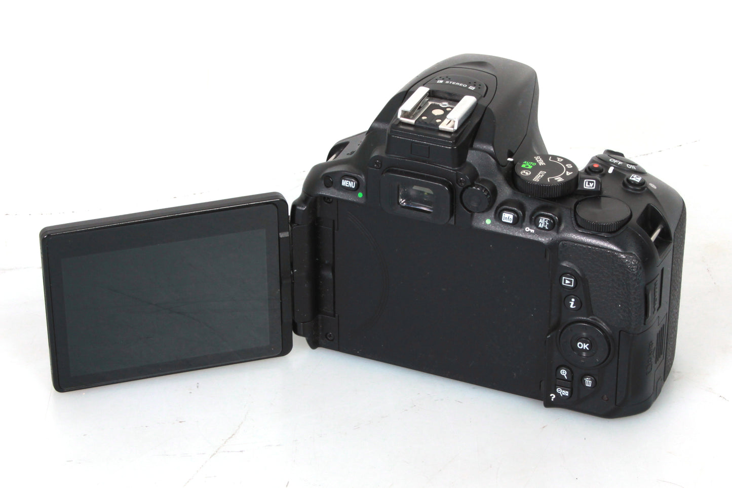 For Parts - Nikon D5500 24.2MP Digital SLR Camera Black