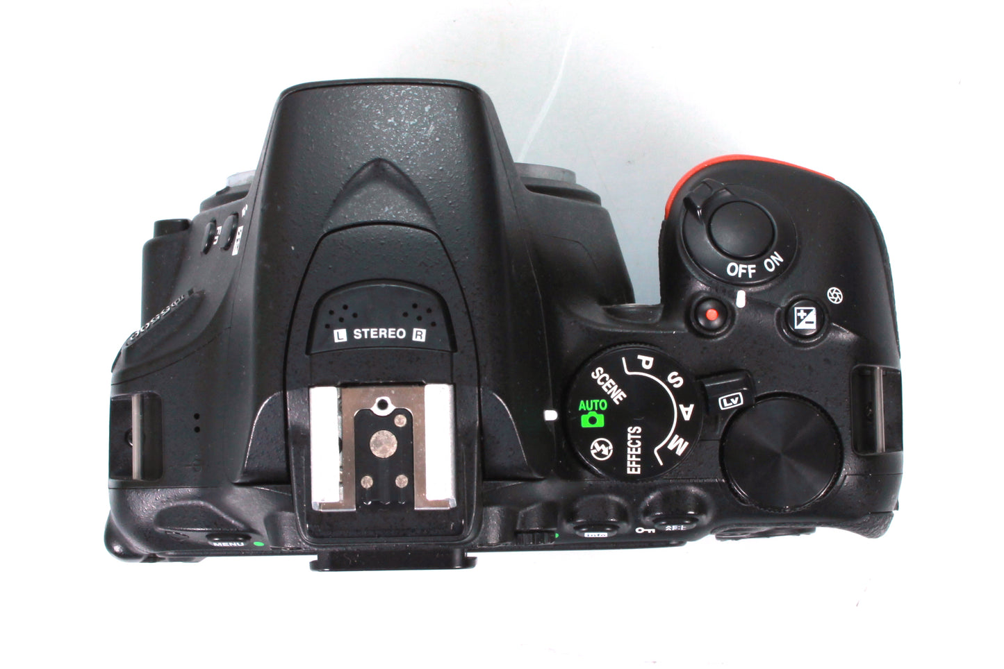 For Parts - Nikon D5500 24.2MP Digital SLR Camera Black