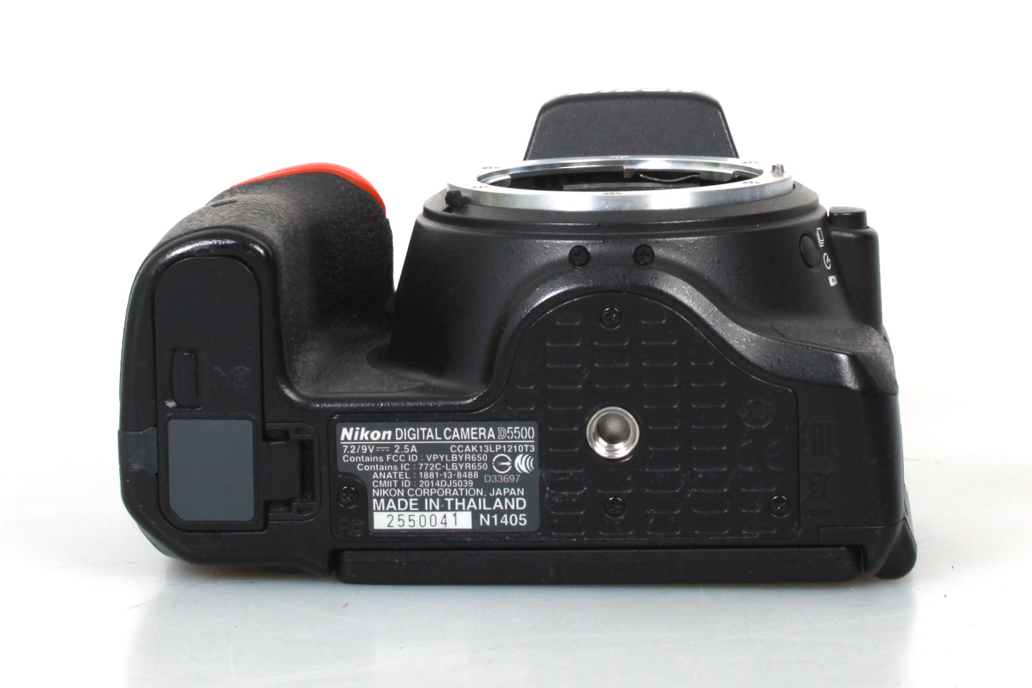 For Parts - Nikon D5500 24.2MP Digital SLR Camera Black