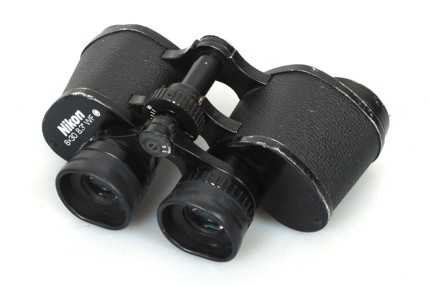 8x30 WF C 8.3 Degree Nikon Japan Binoculars W/ Original Case
