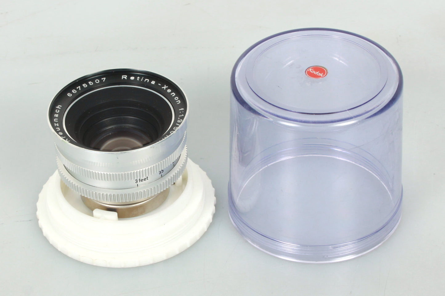 50mm F1.9 Schneider Retina-Xenon Lens 50/1.9 for Kodak Reflex in Case