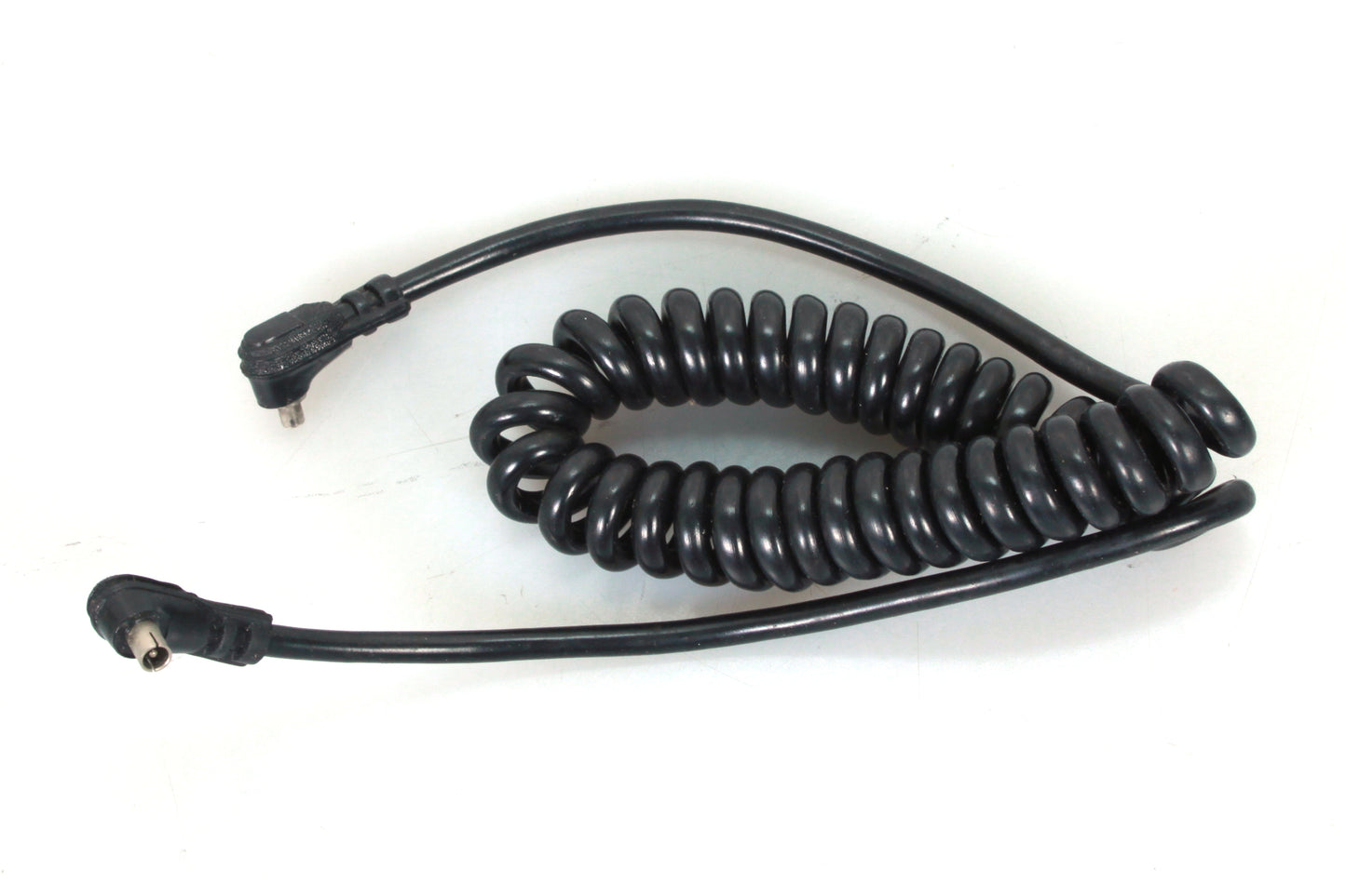 Flash Cord PC Male to PC Female Coiled