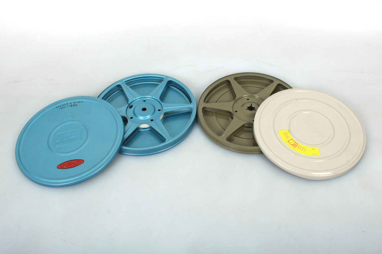 Movie Reel & Cans Set of 4