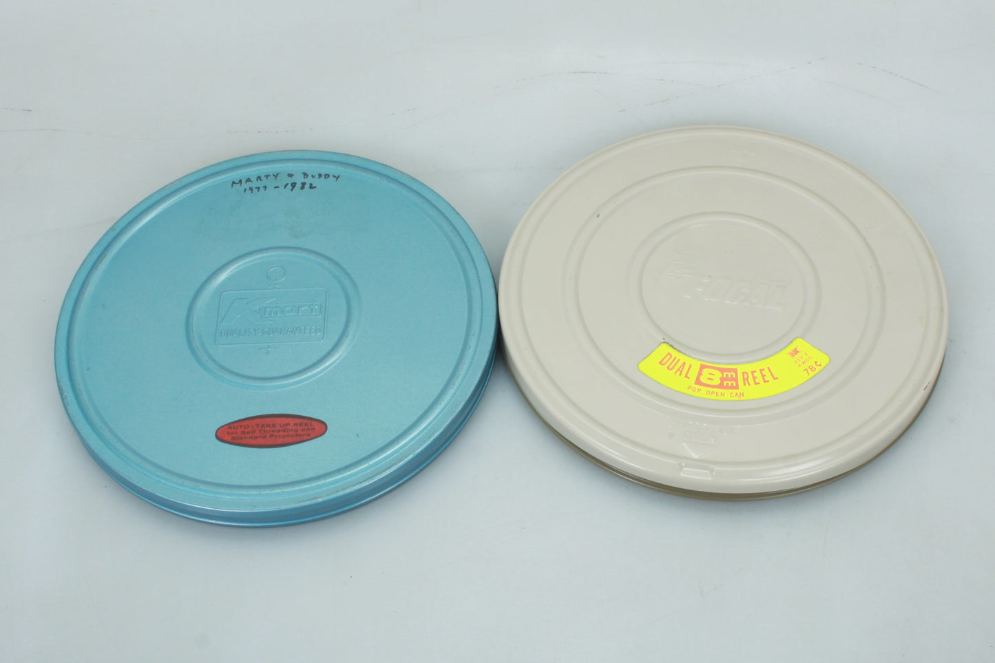 Movie Reel & Cans Set of 4