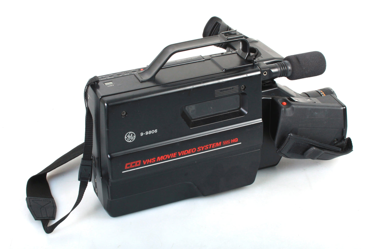 GE 9-9806 VHS Camcorder W Case - Prop/Display