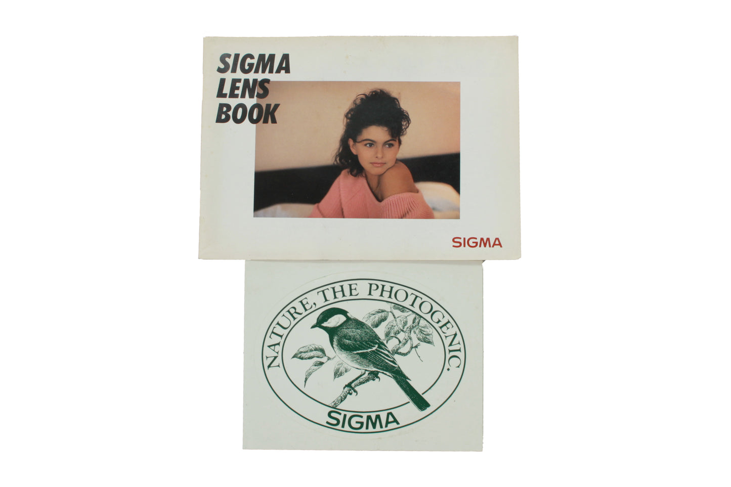 Sigma Lens Book & Wildlife Sticker
