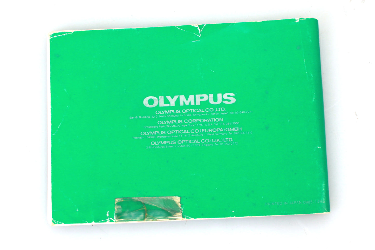 Olympus OM PC Manual & Photographer's Handbook