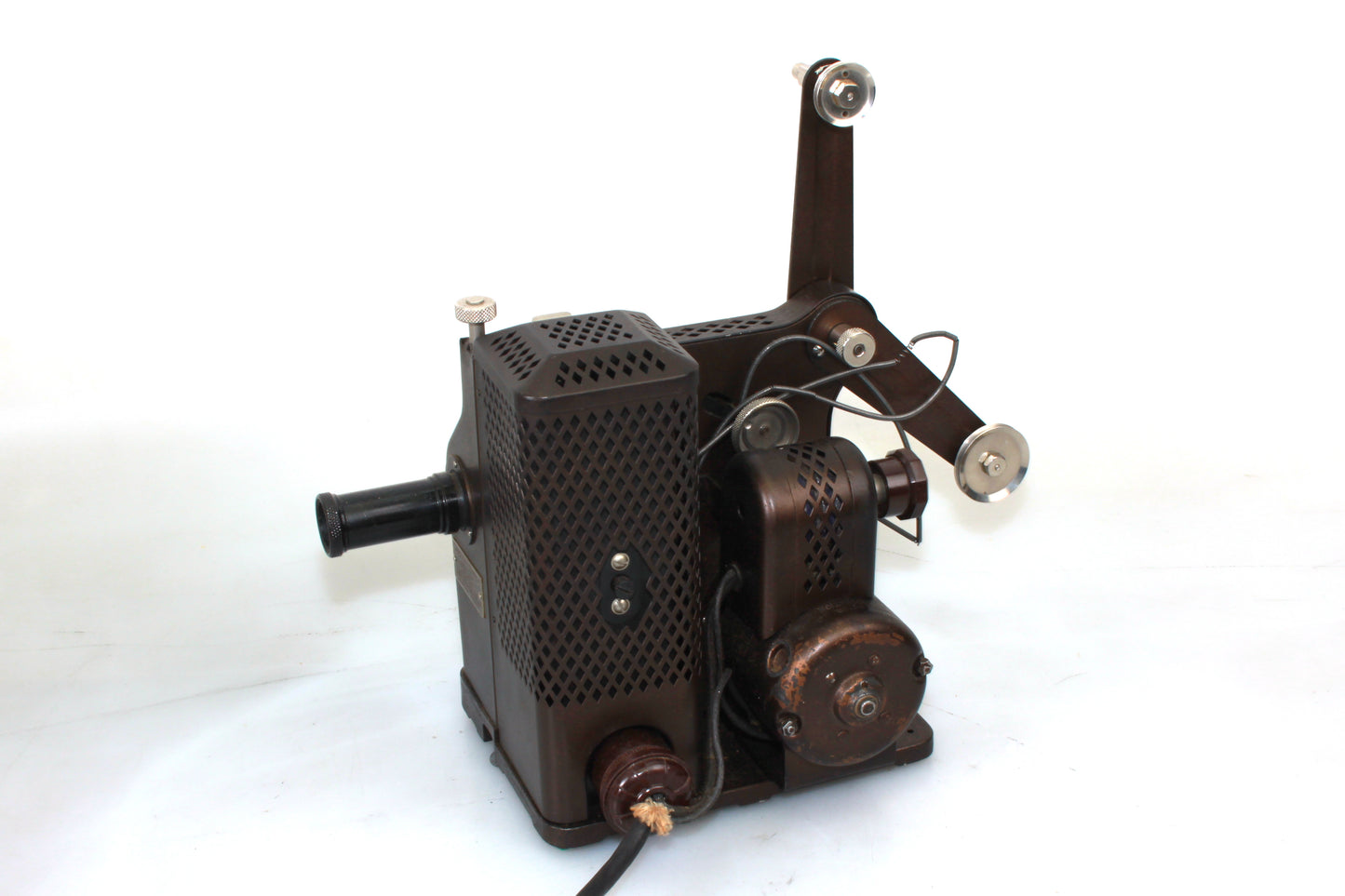 Art Deco Kodak Kodascope Model D 16mm Projector in Original Box - Prop/Display