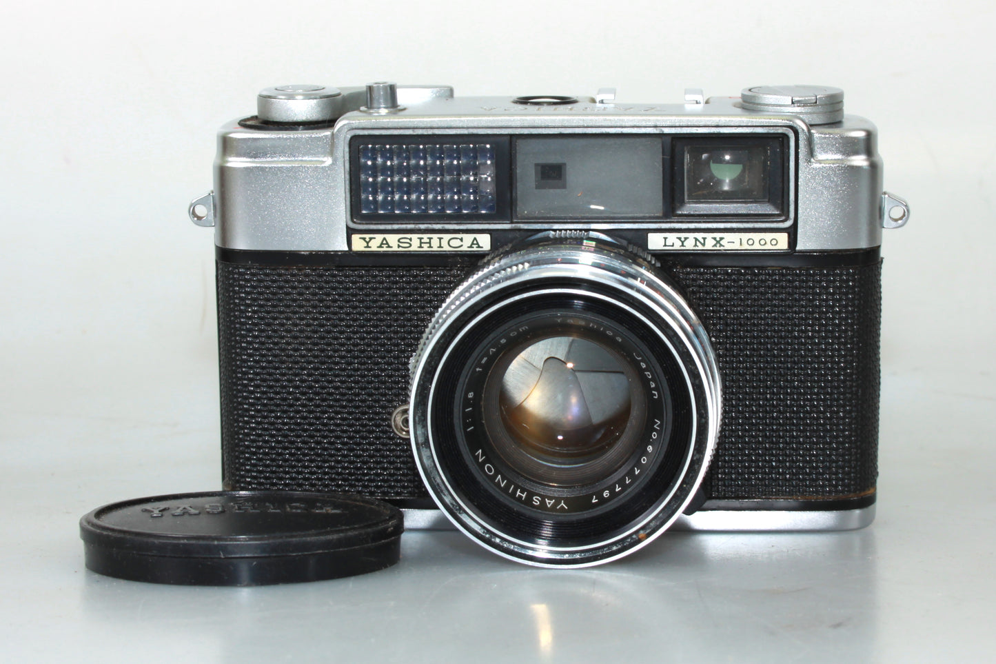 Yashica 35 Lynx 1000 Rangefinder Camera W/ 45mm 1:1.8 Lens & Original Case & Box