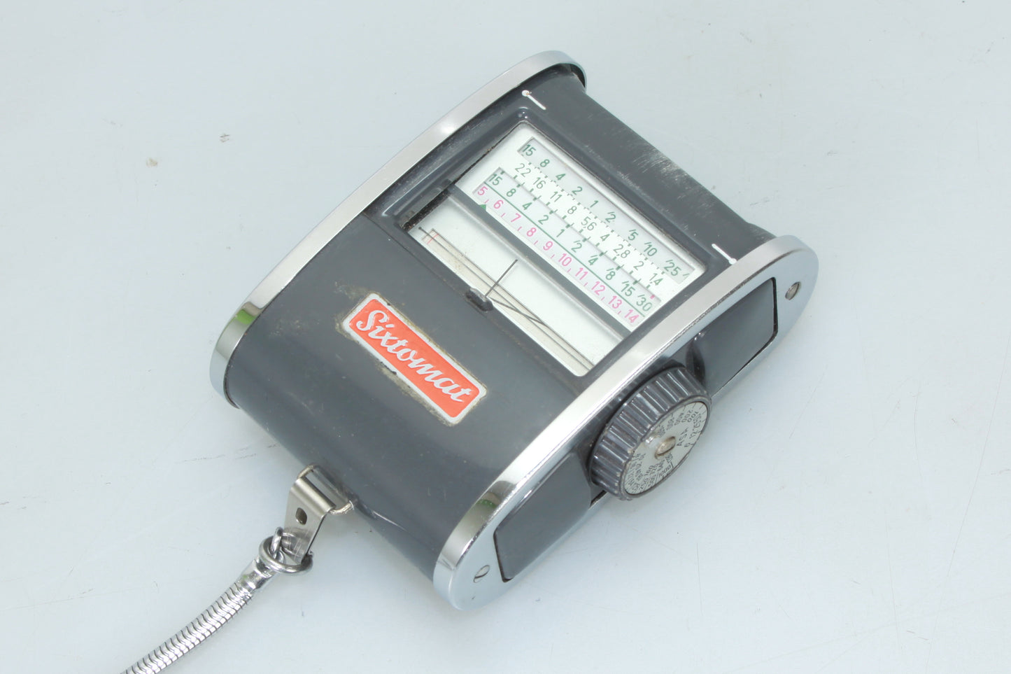 Art Deco Sixtomat Light Exposure Meter W/ Stainless Steel Strap