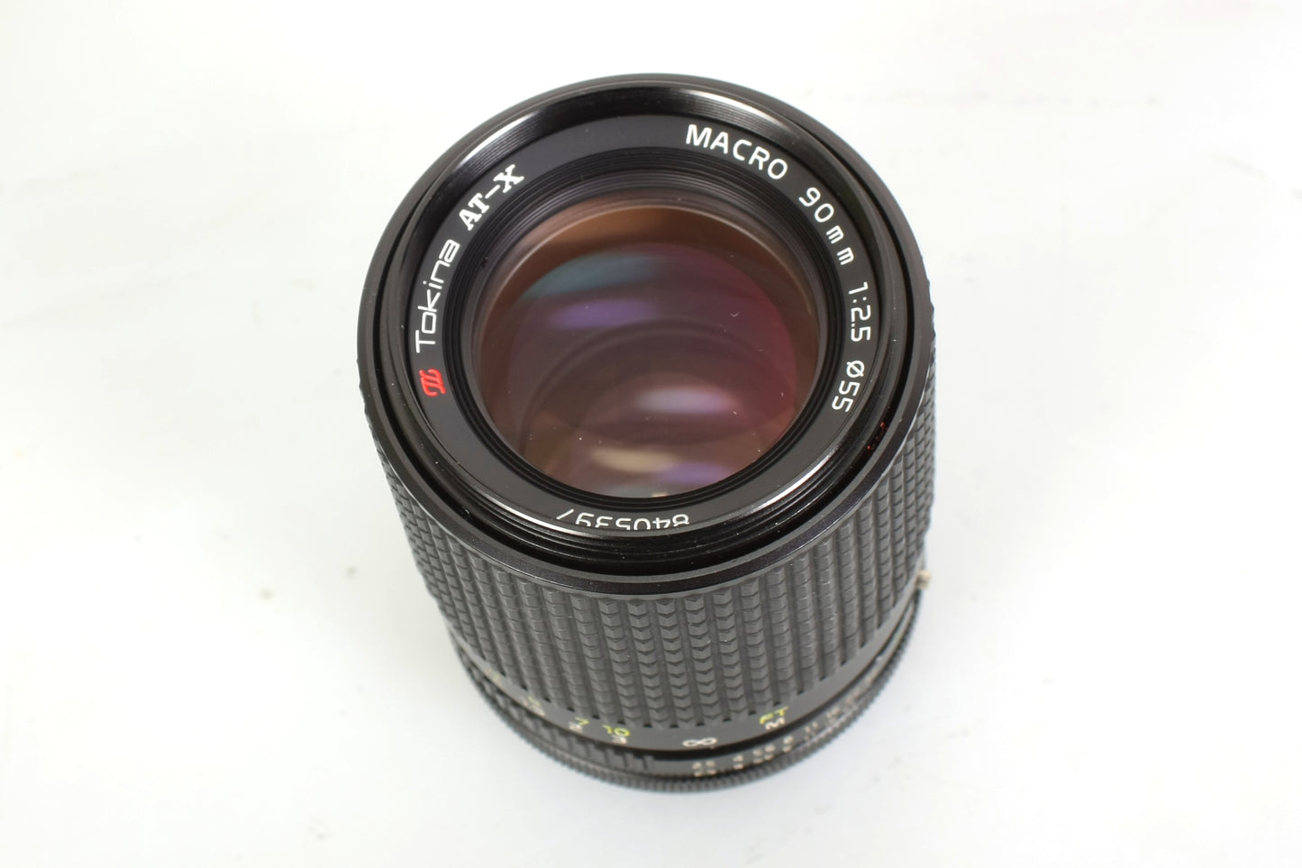90mm F/2.5 Macro Tokina AT-X M90 for Canon FD in Box W/ Case & Macro Extender