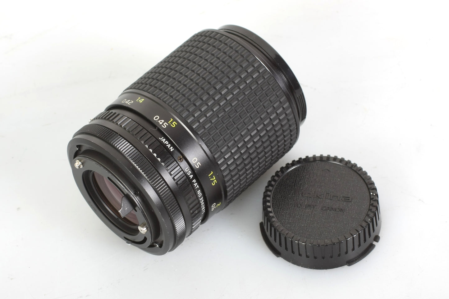 90mm F/2.5 Macro Tokina AT-X M90 for Canon FD in Box W/ Case & Macro Extender