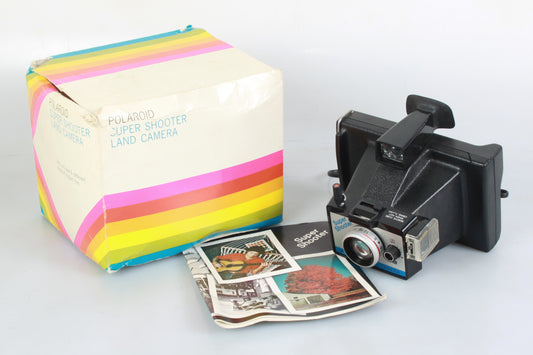 Polaroid Super Shooter Plus Land Camera in Box W Manual