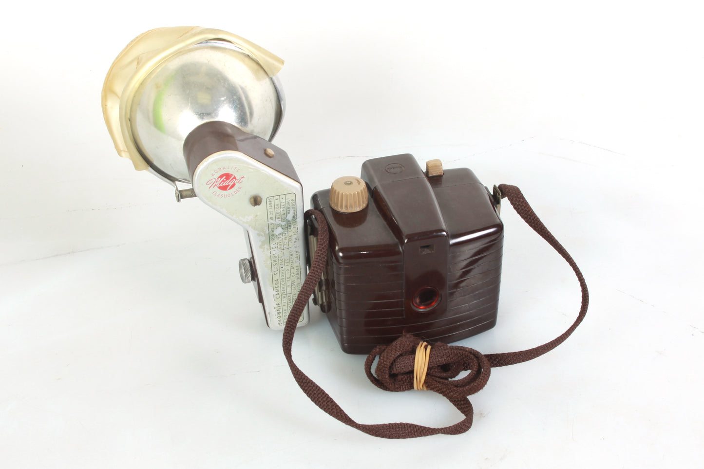 Art Deco Kodak Brownie Holiday W Original Flash