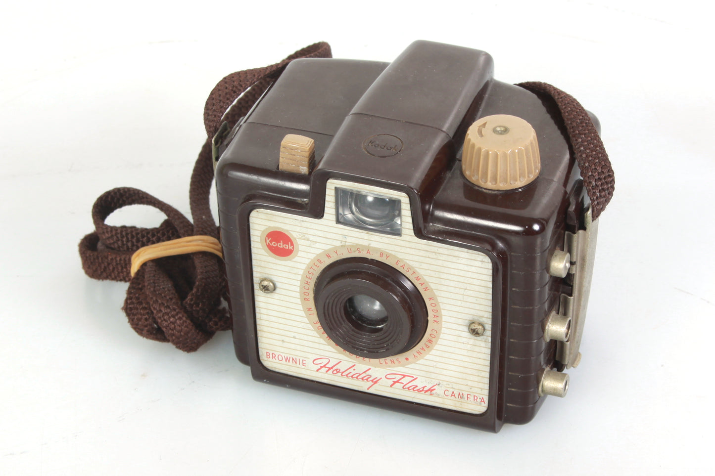 Art Deco Kodak Brownie Holiday W Original Flash