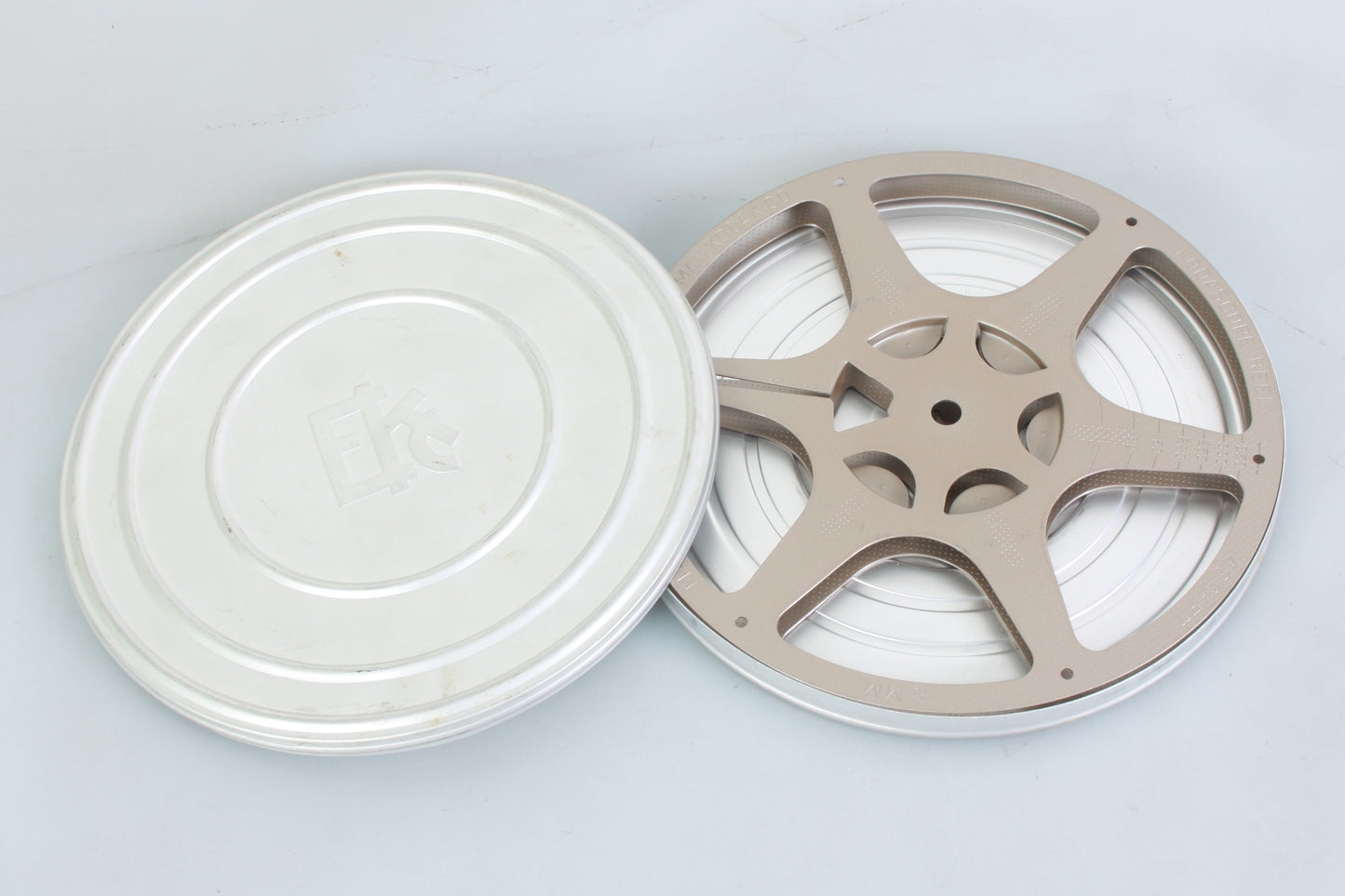 Movie Reel & Can 400ft Vintage Eastman Kodak Reg 8