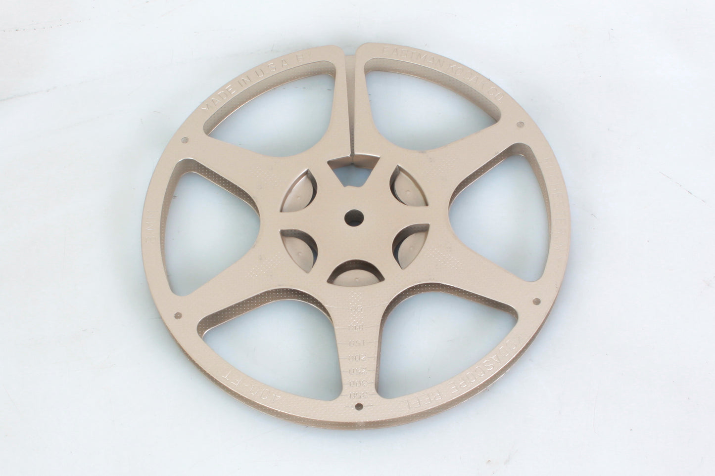 Movie Reel & Can 400ft Vintage Eastman Kodak Reg 8