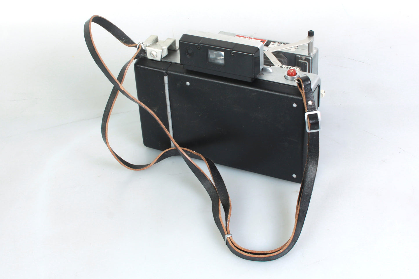 Vintage Polaroid Automatic 100 Land Camera W Cable Release/Close Up/Case/Filters